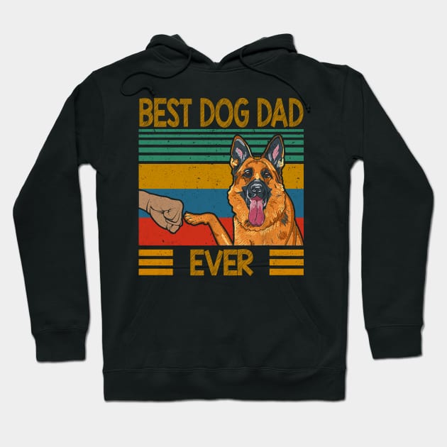 BEST DOG DAD EVER Hoodie by SomerGamez